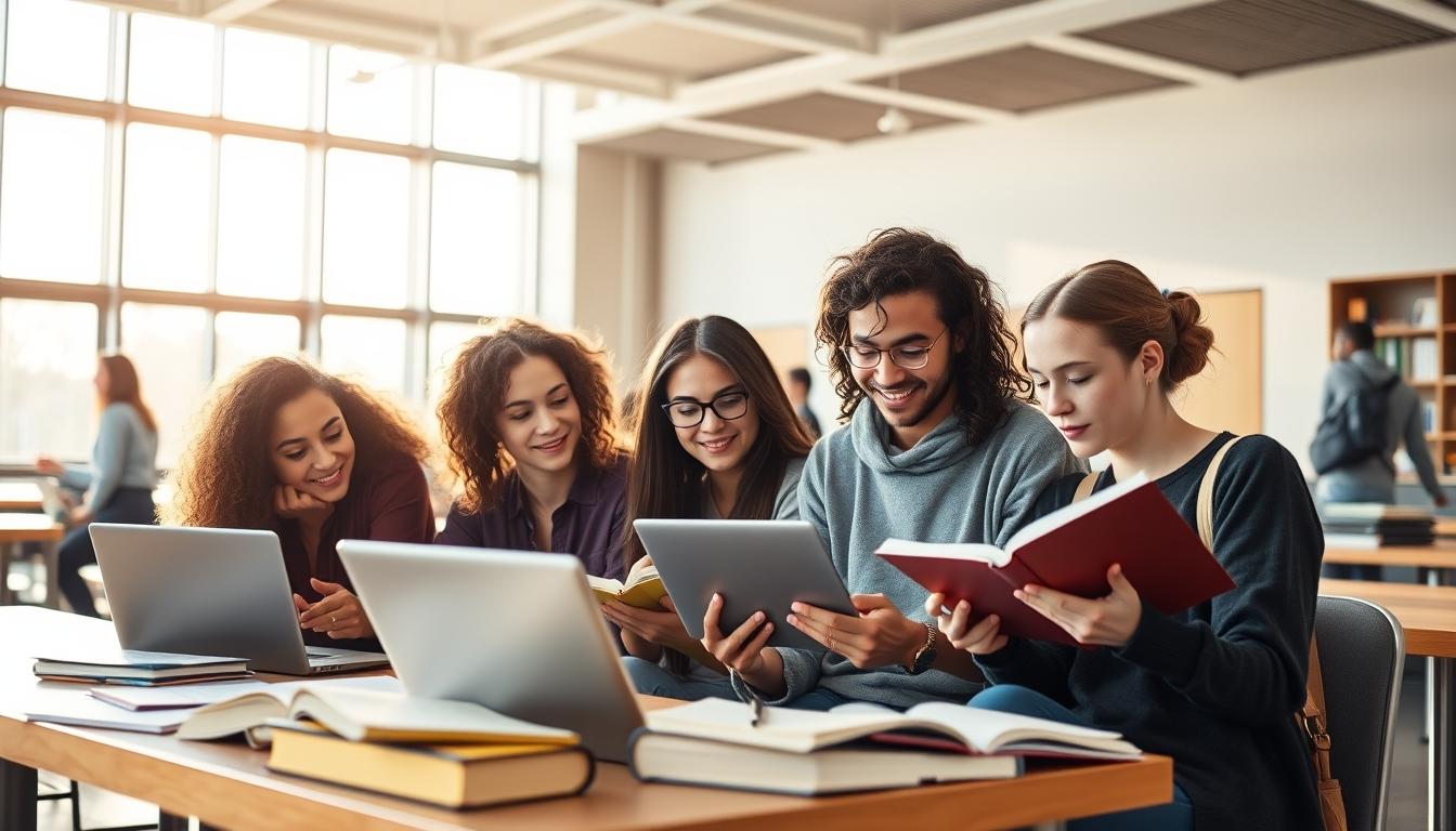 University campus and scholarly environment in Zürich